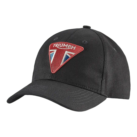 TRIUMPH CHAMBERS EMBROIDERED CAP IN BLACK